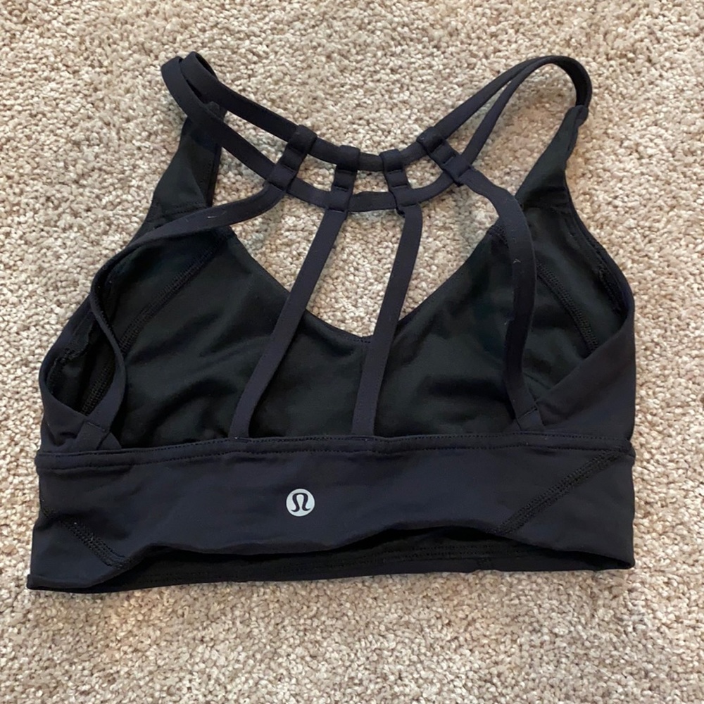 LuluLemon Black Sports Bra